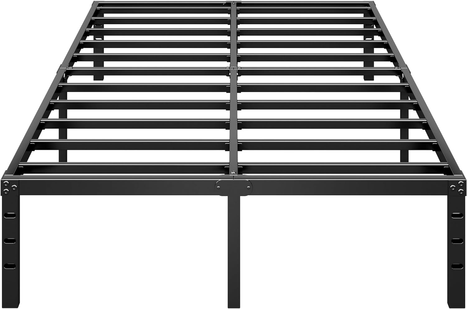 Metal Platform Bed Frame 14 Inch Tall,No Box Spring Needed,Full Size Bed with Heavy Duty Strong Support Slats,Easy to Assemble,Black