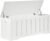 47.2″ Storage Chest Extra Large,Storage Trunk with 2 Safety Hinges,Wooden Storage Bench,Shoe Bench,47.2×15.7×19.1 Inch,Easy Assembly,Storage Bench for Bedroom,Living Room,entryway(White).