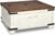 Signature Design by Ashley Wystfield Farmhouse Coffee Table with Storage, Hinged Lift Top, Wood, 36″ W x 36″ D x 18″ H, Distressed White