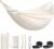 Chihee Cotton Hammock Large Soft Breathable Camping Hammock Holds Up to 660lbs Portable Tree Hammocks with Detachable Spreader Bar Pillow 2 Strong Webbings 2 Carabiners Patio Garden Indoor Outdoor