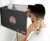 The 360 Mirror – 3 Way Mirror for Self Hair Cutting – Adjustable Trifold Barber Miror to Cut Your Own Hair – Tri Fold Self Haircut System for Men and Women Braiding – Three Sided Miror for Haircuts