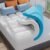 ELEMUSE 3 Inch Cooling Memory Foam Mattress Topper Full, 2 Inch Pressure-Relieving Memory Foam and 1 Inch Thick Soft Viscose Made from Bamboo Pillow Top for Hot Sleepers, Removable & Washable Cover