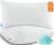 Cooling Pillows Queen Size Set of 2, Memory Foam Pillows with Zipper, Firm Bed Pillows Adjustable for Hot Side Back Stomach Sleepers