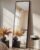 Full Length Mirror, Standing Large Floor Mirror with Aluminum Frame for Bedroom, Living Room, Bathroom(Black)