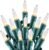 Minetom Clear Christmas String Lights 100 Count 25 Feet Incandescent Bulb Mini Lights for Indoor Xmas Tree Garland Birthday Wedding Party Festival Decoration, Green Wire