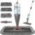 Spray Mop for Floor Cleaning with 3pcs Washable Pads – Wet Dry Microfiber Mop with 800 ml Refillable Bottle for Kitchen Wood Floor Hardwood Laminate Ceramic Tiles Dust Cleaning