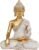 Gold Buddha Statue 10.2” – Large Indoor Buddha for Home Decor, Zen, Living Room & Meditation