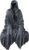 Resin Tabletop Gothic Decor Sitting Statue, Resin Statue Gothic Decor, Fits On Sturdy Shelf and Has A Cool Mystic Look 5.1 Inch