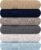 6-Pack Bath Towels – Lightweight – Extra Absorbent – 100% Cotton – Shower towels (Multi, 27 inchesx54 inches)