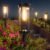 Bright Solar Pathway Lights Outdoor, 8 Pack Solar Powered Garden Lights Waterproof IP65, Auto On/Off Outdoor Light for Lawn Patio Walkway Driveway Decor Landscape Lighting
