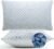 Cooling Bed Pillows for Sleeping Set of 2, Shredded Memory Foam Pillows for Bed Queen Size 2 Pack, Adjustable Cool Pillow for Side, Back and Stomach Sleepers Neck Supportive