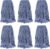 Commercial Heavy Duty Mop Heads Replacement for Rubbermaid: 6 Packs Industrial Wet Mop Head for Floor Cleaning – Commercial Products Looped End String Head Refills