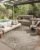 Loloi Dawn Collection Indoor/Outdoor DAW-04 Coffee 7′-8″ x 10′ Area Rug